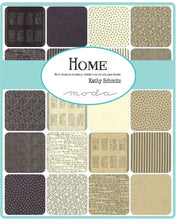 Load image into Gallery viewer, HOME Quilt Kit BACKING SET-  5.25 Yards - by Kathie Schmitz - Moda - Neutrals - Grays - Low Volume Prints - Houses - Bee Hive - Bird&#39;s Nest
