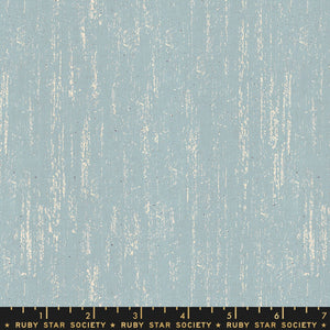 Ruby Star Society - BRUSHED - Soft Blue - 100% Cotton - RS2005-16 - One Half Yard - Moda - Sarah Watts-Non-Metallic-(NOT Flannel)-Blue-Ivory