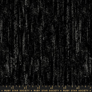 Ruby Star Society - BRUSHED - Black - 100% Cotton - RS2005-22 - One Half Yard - Moda - Sarah Watts-Non-Metallic- (NOT Flannel)