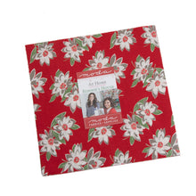 Load image into Gallery viewer, AT HOME -  55200 PPB - Charm Pack - by Bonnie and Camille for Moda - Bonnie - Red - Linen - Green - Thimbleblossoms - Houses-Floral-Stripes
