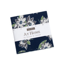 Load image into Gallery viewer, AT HOME -  55200 JRB - Jelly Roll  - by Bonnie and Camille for Moda - Bonnie - Red - Linen - Green - Thimbleblossoms - Houses-Floral-Stripes
