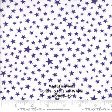 Load image into Gallery viewer, MODAFICATIONS - #9886-35 - White Stars on Grey by Howard Marcus for Moda - Modern - Grey - White - Stars - Modern- Great for Mask Making

