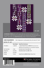 Load image into Gallery viewer, PATTERN:   Showering Stars  - Robin Pickens - RPQP-SS117 - Jelly Roll Friendly - 75&quot; x 90&quot;
