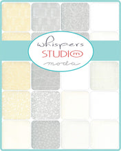 Load image into Gallery viewer, WHISPERS - Charm Pack  - 33550 - by Studio M for Moda - Basics - Backgrounds - Neutrals - Low Volume - Modern
