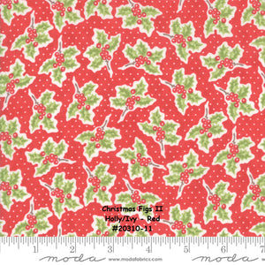 CHRISTMAS FIGS II - #20312-20 - Snowflake - by Fig Tree & Co. - Moda - Metro - Vintage - Christmas - Cottage Chic - Ivory