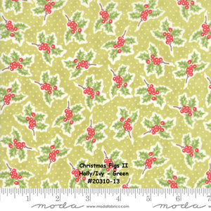 CHRISTMAS FIGS II - #20312-20 - Snowflake - by Fig Tree & Co. - Moda - Metro - Vintage - Christmas - Cottage Chic - Ivory