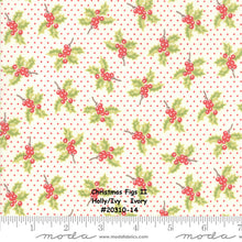 Load image into Gallery viewer, CHRISTMAS FIGS II - #20312-20 - Snowflake - by Fig Tree &amp; Co. - Moda - Metro - Vintage - Christmas - Cottage Chic - Ivory
