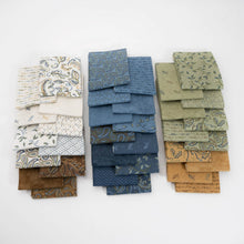 Load image into Gallery viewer, Fall Fantasy Flannels - Layer Cake  - #6840 - by Holly Taylor for Moda - Ivory - Brown - Blue - Tan - Green - Golden Tan
