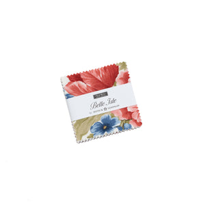 BELLE ISLE - Jelly Roll - 14920 - Minick & Simpson- Moda - Reproduction - Patriotic - Red-White Blue - Stars - Floral - Paisley