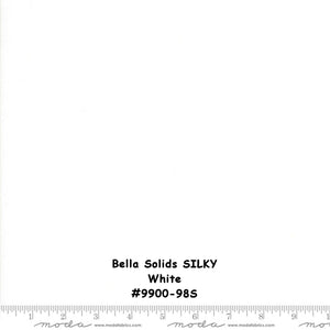 Moda Bella Solid - ZEN GREY SILKY - One Half Yard- 9900-185S- Low Volume - Solid - Neutral - Blender - Modern