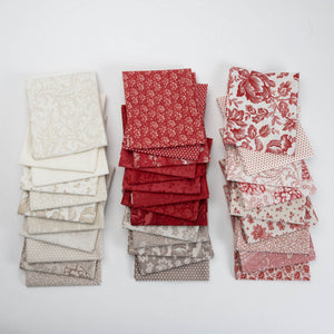 Cranberries and Cream - #44264-14 - Sugar Cranberry -Jacobean Paisley - by 3 Sisters for Moda - Classic - Red and Cream - Holiday