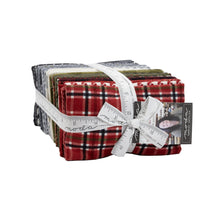 Load image into Gallery viewer, YULETIDE GATHERINGS - Charm Pack - #49140PPF - by Primitive Gatherings - Flannel - Christmas - Man Quilt - Red - Grey - Green -Plaid-Stripes
