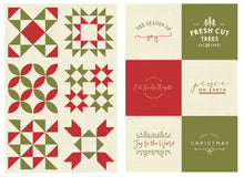 Load image into Gallery viewer, Red Barn Christmas Panel - 55540-11P - Multi Colored - Red - Green - Christmas - Holiday - Sweetwater - 36&quot; x 54&quot; Packaged Pre-Cut Panel
