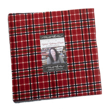 Load image into Gallery viewer, YULETIDE GATHERINGS - Charm Pack - #49140PPF - by Primitive Gatherings - Flannel - Christmas - Man Quilt - Red - Grey - Green -Plaid-Stripes
