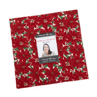 HOME SWEET HOLIDAYS - Layer Cake - #56000 - by Deb Strain for Moda - Christmas - Holiday - Trains - Poinsettia - Farmhouse Christmas