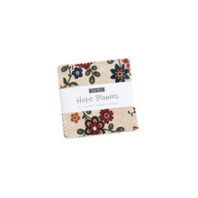 Load image into Gallery viewer, HOPE BLOOMS -Charm Pack -#9670 - by Kansas Troubles for Moda - Classic - Reproduction - Tan - Golden - Navy - Green - Red - Lt. Tan-Florals
