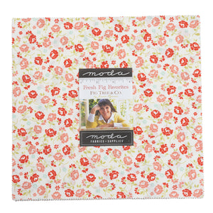 Fresh Fig Favorites - 20410LC - Layer Cake - 10" Squares - by Fig Tree - Christmas Figs - All Hallow's Eve - Patriotic - Creamy Neutrals