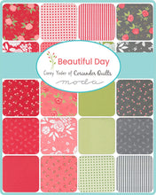 Load image into Gallery viewer, BEAUTIFUL DAY- Jelly Roll - #29130 - by Corey Yoder for Moda - Red - Green - Grey - Strip Set - Quilt Panels:  Red-White and Red-Green-White
