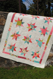 Quit KIT: Bella Notte - 54" x 67" with PRINT STAR, Layer Cake, and Neutral Fabric