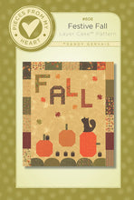 Load image into Gallery viewer, CLEARANCE - SALE - PATTERN:  Festive Fall - Layer Cake Friendly - by Sandy Gervais, Pieces from my Heart
