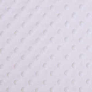 Shannon Cuddle Dimple Dot - BLACK - ONE HALF Yard - Minky - 58"-60" wide - Quilt Backing - Polyester - Washable - Baby Blanket