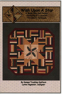 PATTERN:  Jelly Roll Project - Wish Upon a Star - Kansas Troubles Quilters - KT 14060 - 80" Square