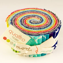 Load image into Gallery viewer, QUATTRO - Layer Cake -#32985 -  by STUDIO M for Moda - Grey - Pink - Orange - Yellow - Blue- Red- Green- Navy - Purple - Geometric - Modern
