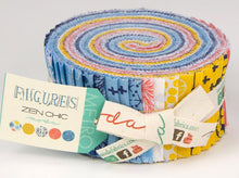Load image into Gallery viewer, PATTERN:   Jelly Roll RUG 2 - RJD120 - Jelly Roll Friendly - Rug - Rectangle - Easy - Roma Lambson - Area Rug
