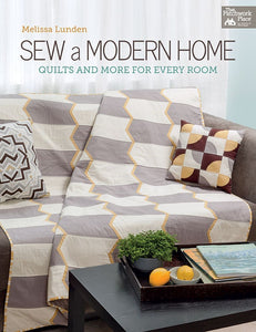 PATTERN BOOK:  Sew a Modern Home, 19 Projects, by Melissa Lunden