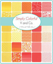 Load image into Gallery viewer, SIMPLY COLORFUL - Junior Jelly Roll - RED - by V and Co. for Moda - 10840
