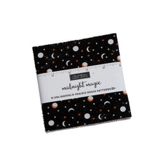 Load image into Gallery viewer, Midnight Magic - Full Moon - Grey/Mist - #24082-13 - ONE HALF YARD
