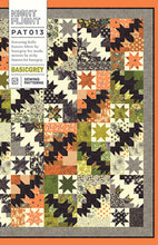 Load image into Gallery viewer, PATTERN:  Night Flight - PAT013 - by Basic Grey - Halloween - Bats - Throw Quilt - Lap Quilt - Fat Eight-Fat Quarter Friendly
