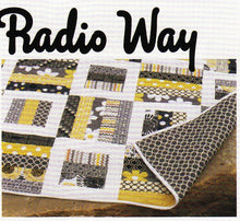Load image into Gallery viewer, PATTERN:   Radio Way - JBQ116 - Jaybird Quilts - 4 Sizes: Baby, Lap, Twin, King - Jelly Roll Friendly
