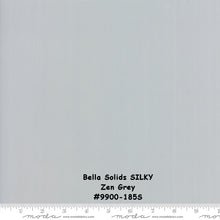 Load image into Gallery viewer, Bella Solids - SILKY - Zen Grey - #9900-185s - ONE HALF YARD - Modern - Blender - Neutral - Grey - Solids
